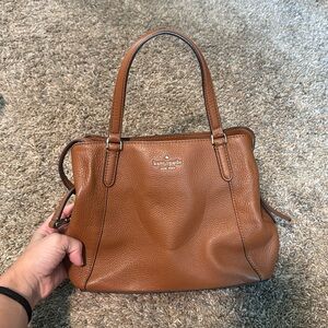 Brown Leather Kate Spade handbag/ crossbody bag
